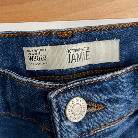 Topshop Moto Jamie Jeans - Picture 2 of 8
